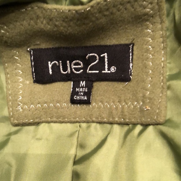 Rue 21 Pea Coat - Picture 3 of 5
